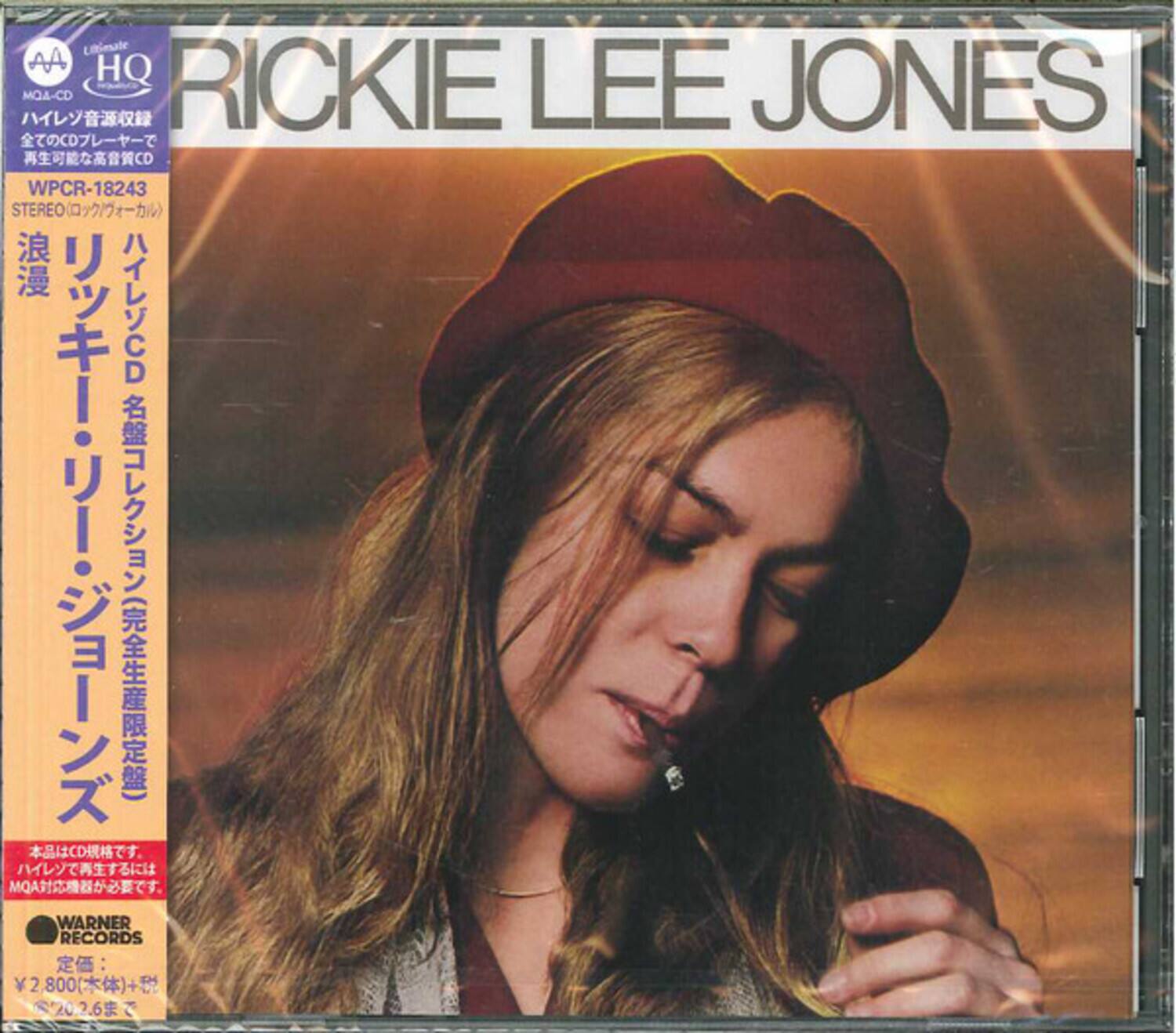 Ultimate AA HQ MOA-CD RICKIE LEE JONES CD CD WPCR-18243 STEREO CD () CD MQA WARNER RECORDS ¥2,800()+ 202.6