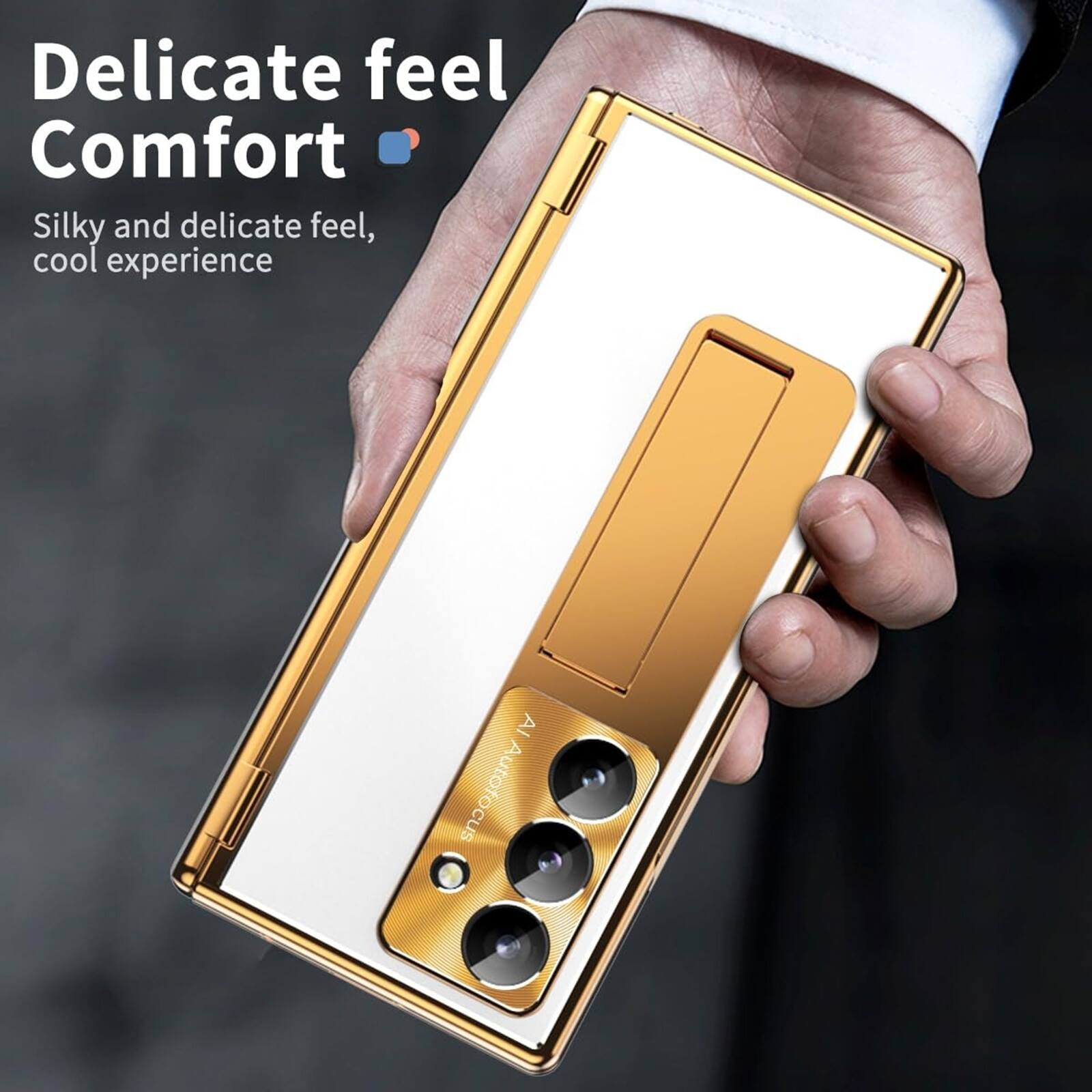 Delicate feel Comfort  
Silky and delicate feel, cool experience  
AI Autofocus