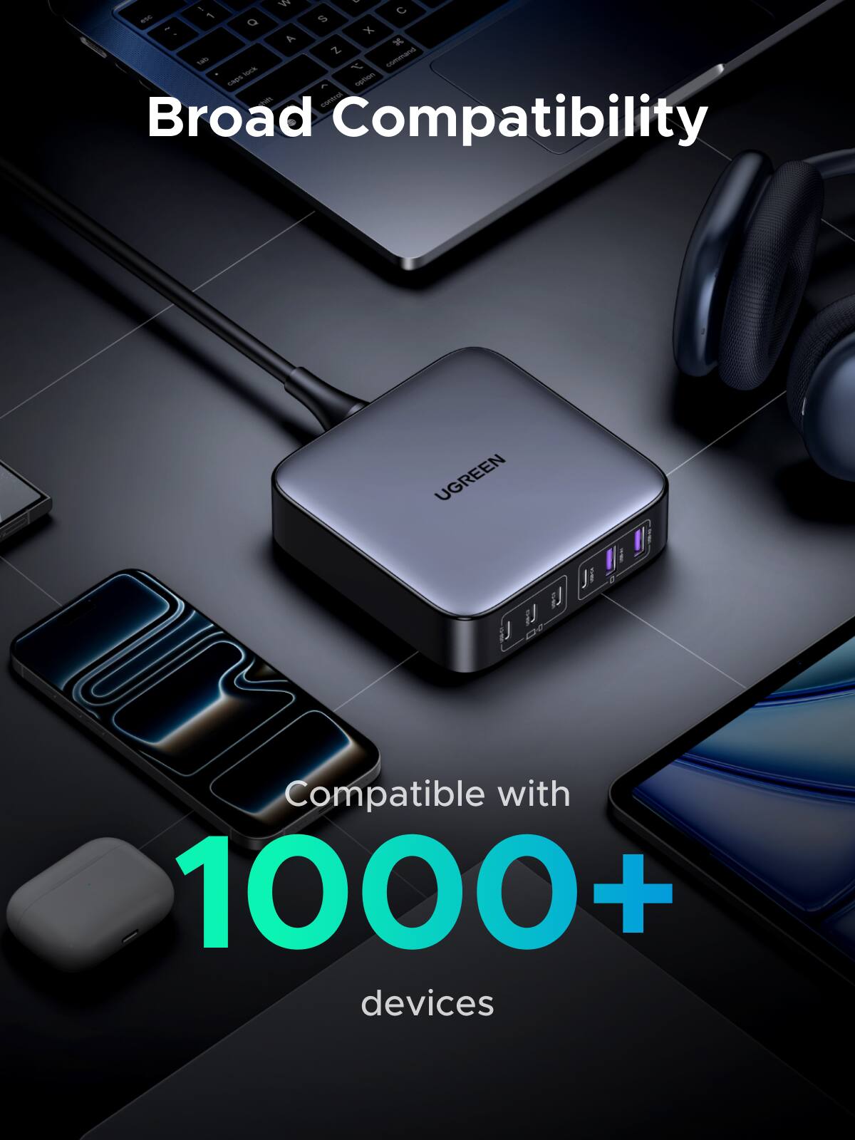 Broad Compatibility

Compatible with 1000+ devices