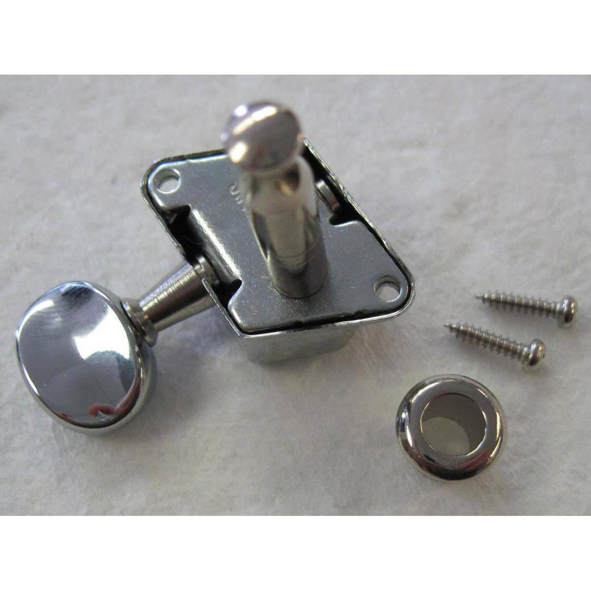 Alt View 1. Fender - Fender Tuner for Squier '99-'06 Affinity Series Stratocaster Electric Guitars, 6 Pack, Chrome Plated.