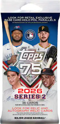 2026 Topps Series 2 Baseball Fat Pack