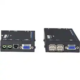 Black Box Network Services - ServSwitch Wizard USB KVM Extender With Audio - Multicolor