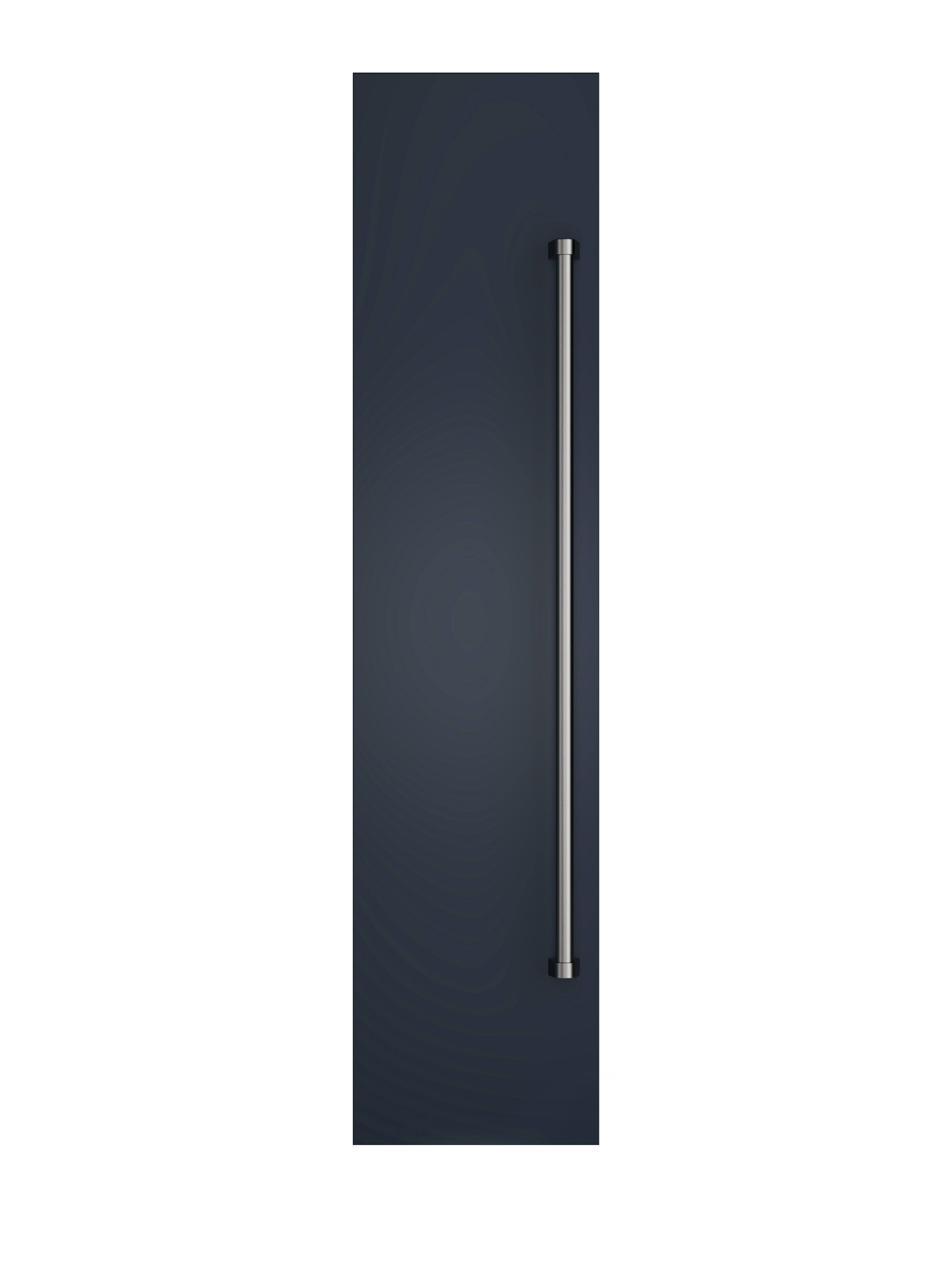 Alt View 1. Viking - 18"W. Door Panel for Viking Veil FDFZIC7180L & FDFZIC7180R Ref./Frz. Models - Slate Blue - Slate Blue.