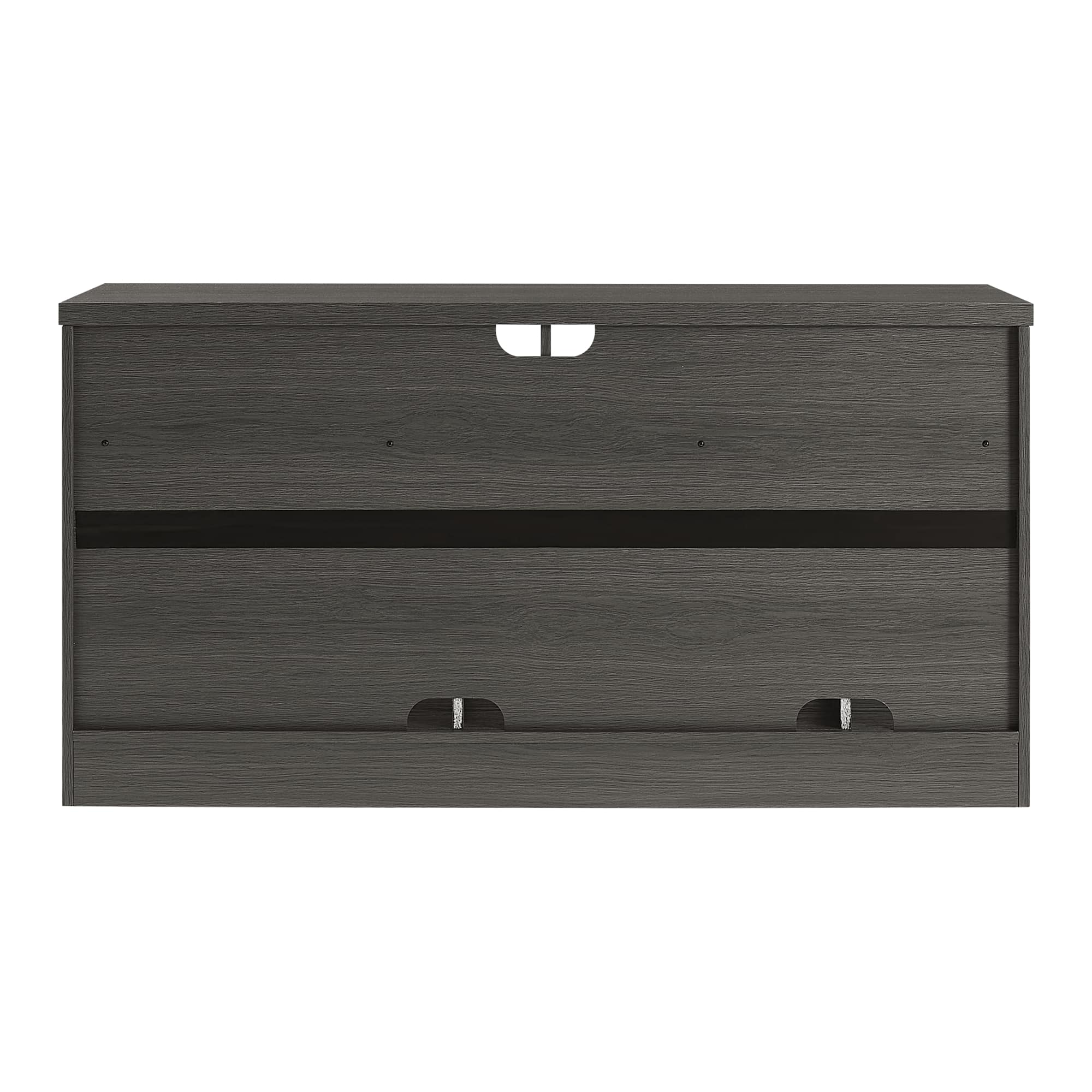 Alt View 1. Insignia™ - TV Stand for Most TVs Up to 55” with Gaming Nook - Dark Gray.