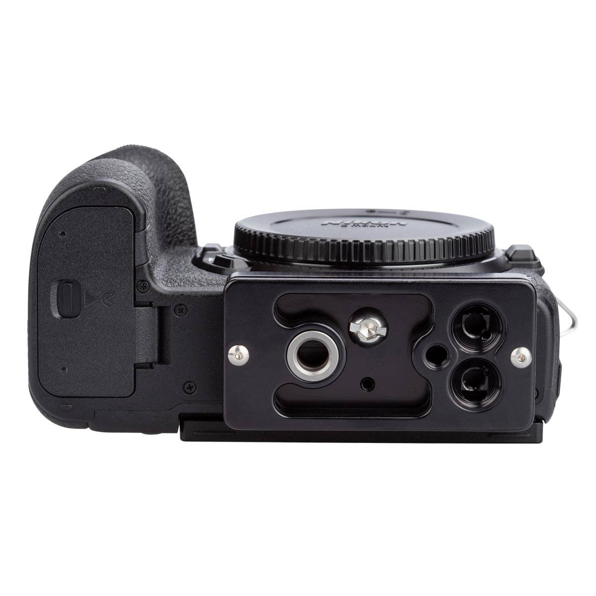 Alt View 4. ProMediaGear - ProMediaGear PBNZ672 Arca-Swiss Bracket Plate with SS2 Strap Port for Nikon Z6 II and Z7 II Camera.