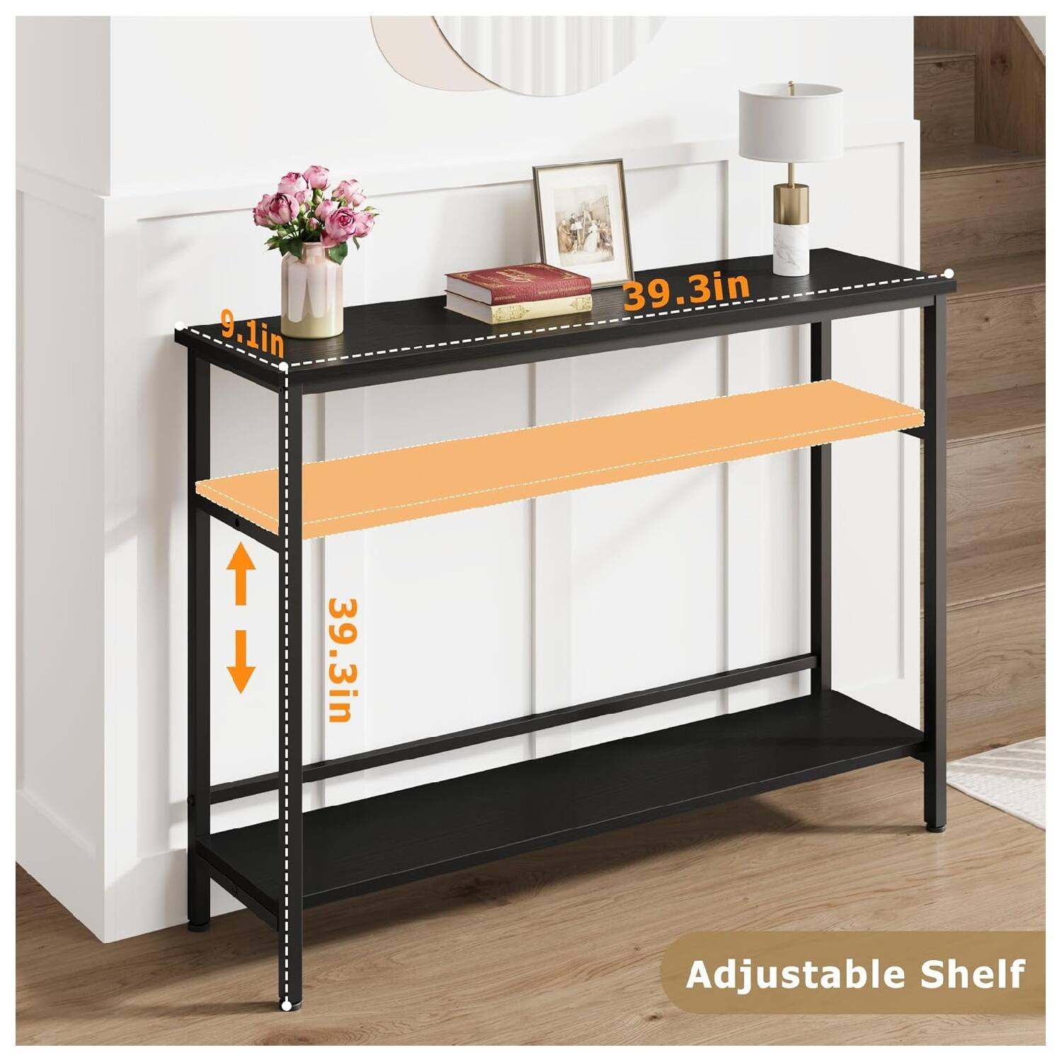 9.1in 39.3in 39.3in Adjustable Shelf