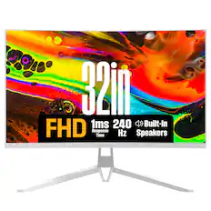 32in FHD 1ms Response Time 240Hz Built-In Speakers - Westinghouse