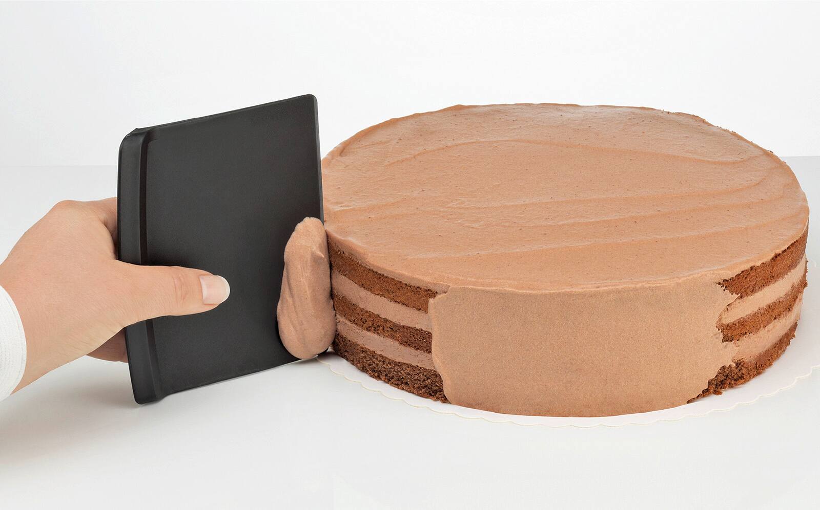Alt View 4. Kuchenprofi - Scraper 3 Pc Set: Dough Cutter, Curved Edge And Flat Edge Scraper - Multicolored.