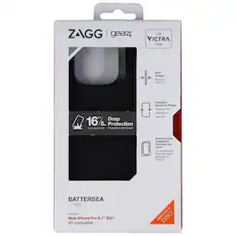 ZAGG - Gear4 Battersea Series Hard Case for Apple iPhone 13 Pro - Black