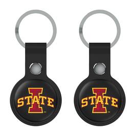 Keyscaper - Iowa State Cyclones Two-Pack AirTag Holders - No Size - Black