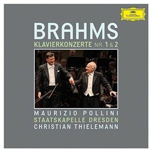 Brahms Klavierkonzerte Nr. 1 & 2  
Maurizio Pollini  
Staatskapelle Dresden  
Christian Thielemann