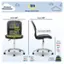 Product Dimensions: Serta Always Comfortable.
Width: 22"
Depth: 25"
Back Height: 17"
Seat Depth: 16.5"
Inside Seat Width: 18"
Seat Height: Max. 21"
Min. 17"
Chair Height: Max. 36.5"
Min. 32.5"
Weight: 275
Capacity: Pounds