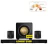 Nakamichi - DRAGON 3000W Home Surround Sound System w/ 12" Subwoofer, Dolby Atmos and DTS:X Pro - Black