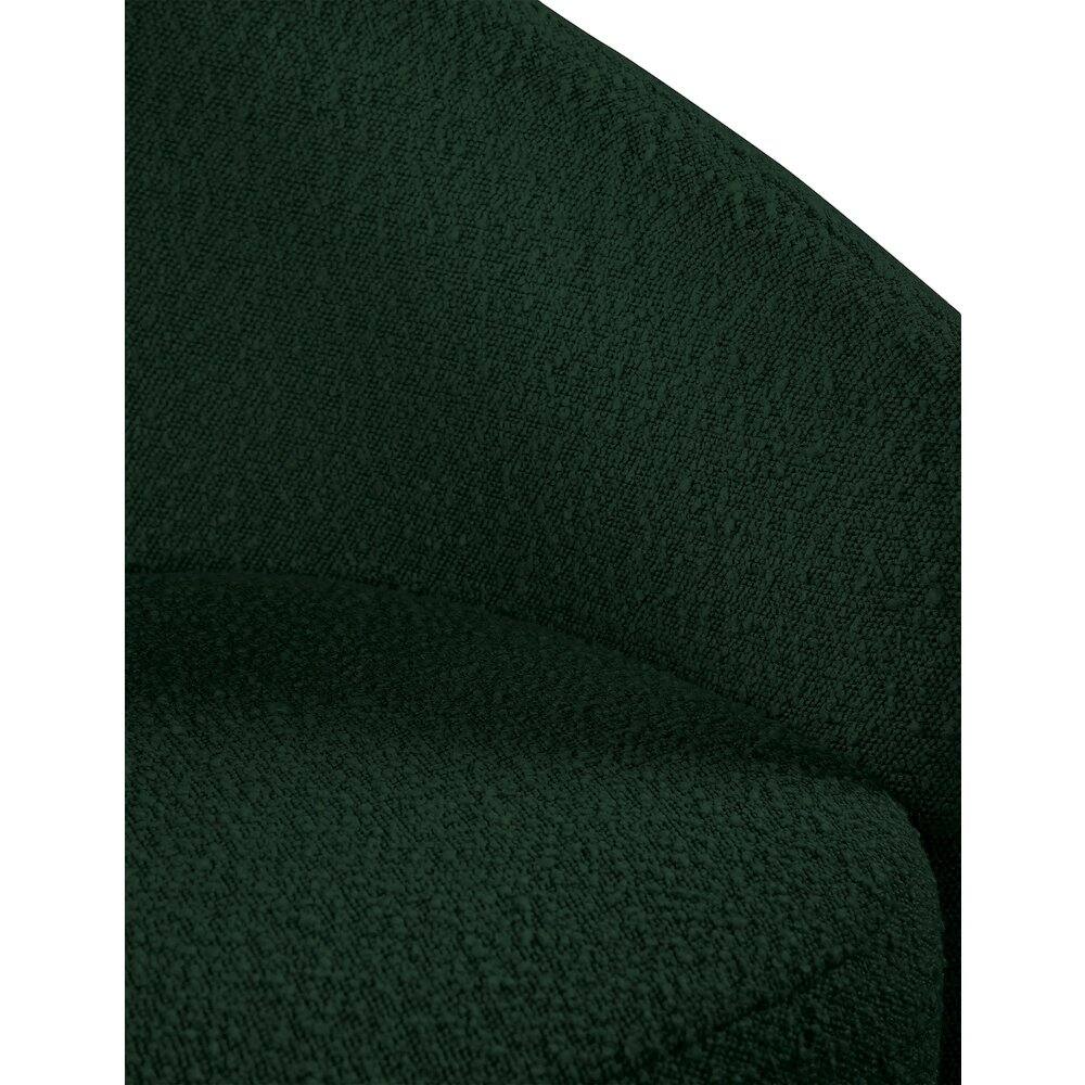 Alt View 4. Meridian Furniture - Acadia Green Boucle Fabric Accent Chair - Green.