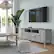 Angle. Simpli Home - Amherst 72 inch Solid Wood TV Media Stand in Fog Grey - Fog Grey.