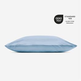 Bedgear - Hyper-Silk Performance® Pillowcase - Misty Blue, Queen - misty-blue
