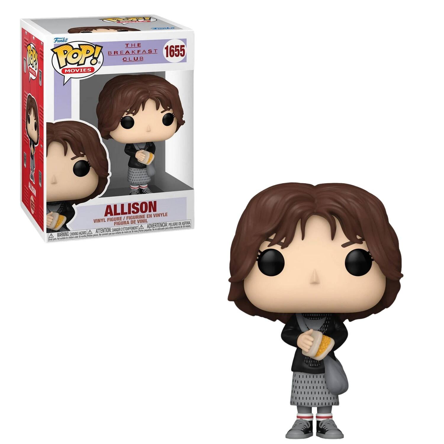 POP! MOVIES THE BREAKFAST CLUB 1655 ALLISON VINYL FIGURE / FIGURINE EN VINYLE / FIGURA DE VINIL / PELÍGRO DE ASHÓN ADVERTENCIA: ATTENCIÓN: SGH