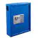 Front. AdirOffice - Steel Digital Key Cabinet, 40-Key Capacity with Programmable Lock - Blue.