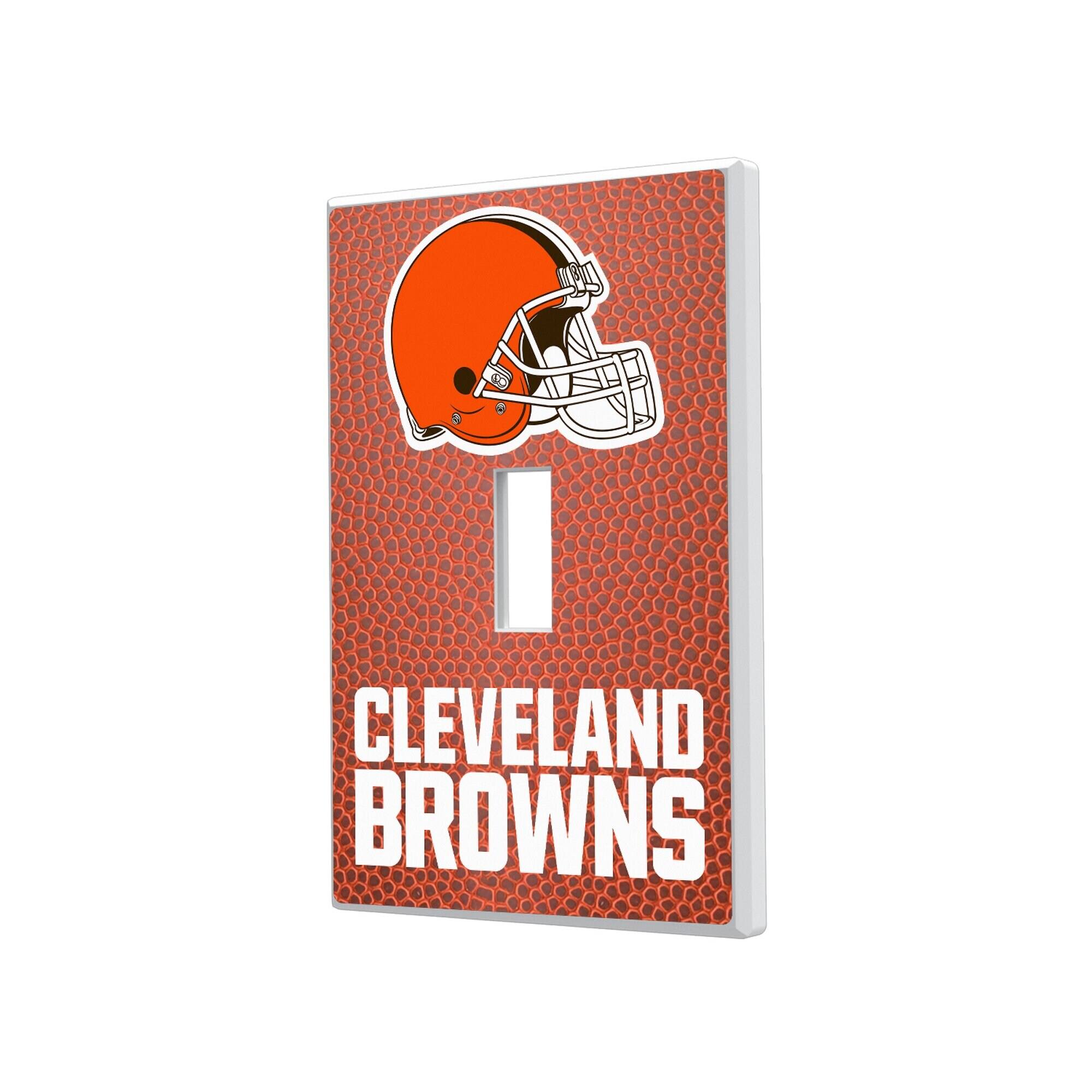 Keyscaper - Cleveland Browns Football Design Single Toggle Light Switch Plate - Multicolor price history on PriceWatchPro