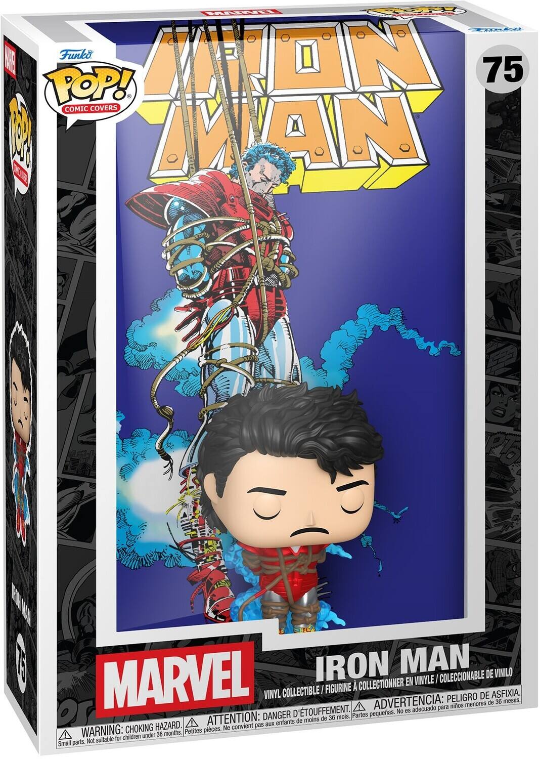 Funko POP! Comic Cover: Marvel IronMan '88 COLLECTIBLES Multicolor