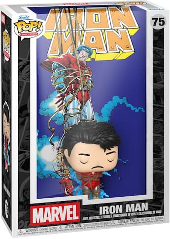 Funko POP! Comic Cover: Marvel IronMan '88 COLLECTIBLES Multicolor Funko POP! Comic Cover: Marvel IronMan '88 COLLECTIBLES Multicolor