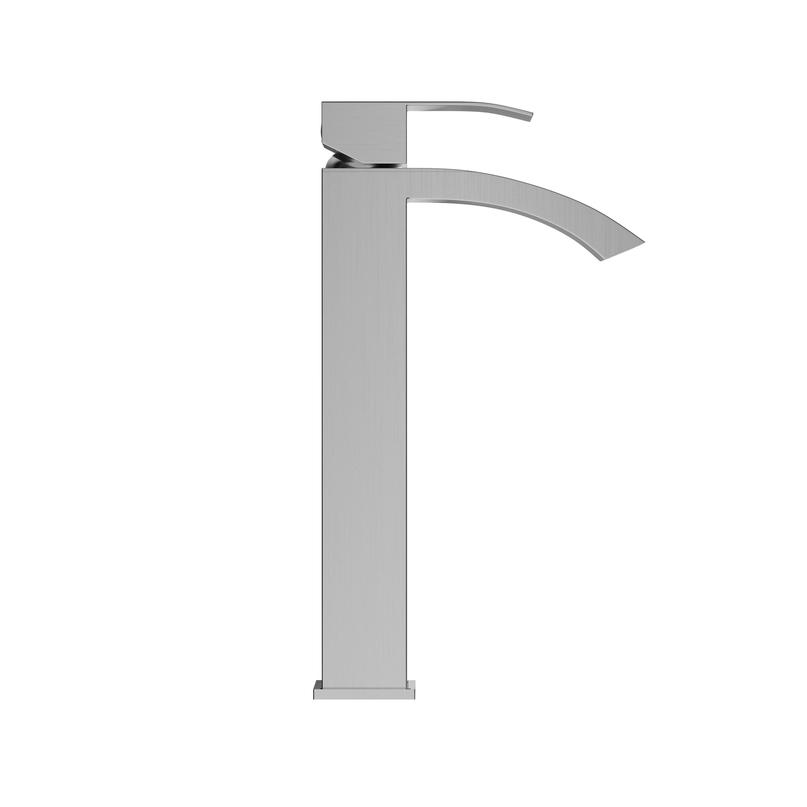 Alt View 5. Bothwa Home - Bothwa Home BF-HD1205-BN  6 - Inch Joss Single Handle Bathroom Faucet in Brushed Nickel Finish - Brushed Nickel.