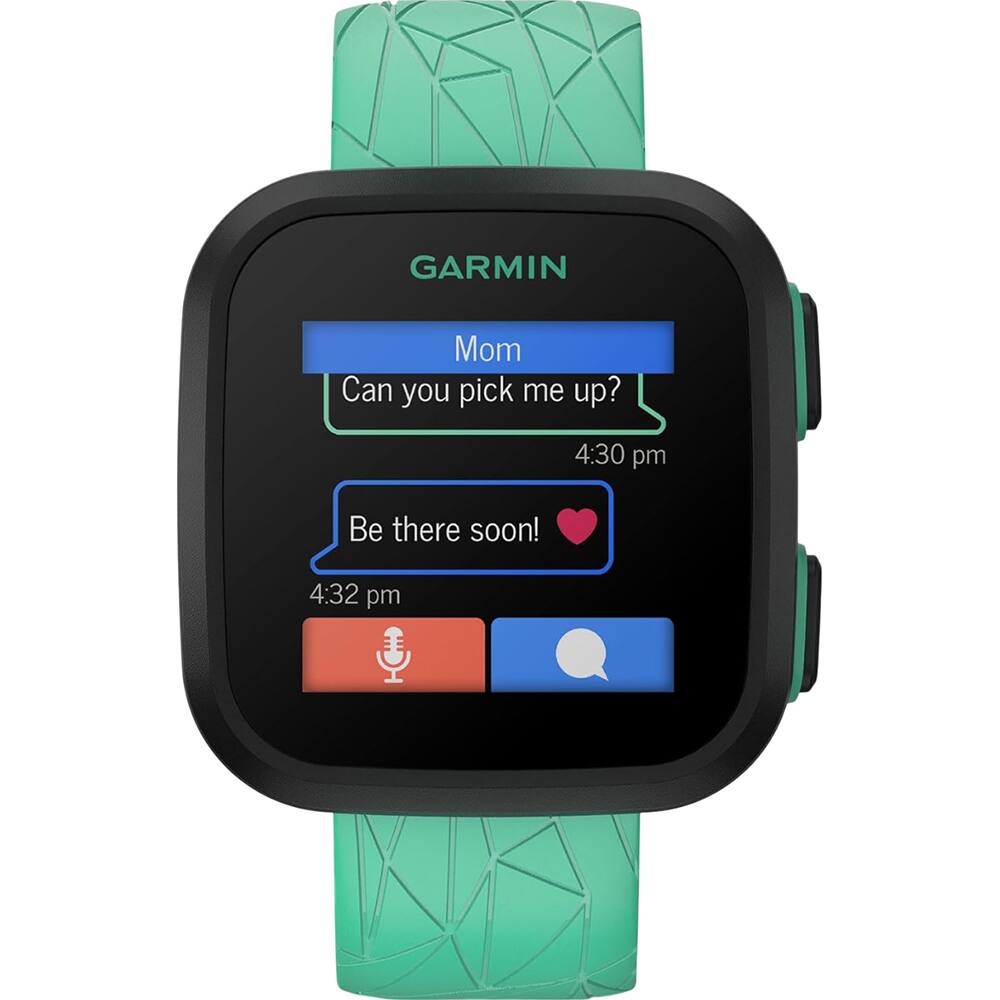 GARMIN  
Mom  
Can you pick me up?  
4:30 pm  
Be there soon! ❤️  
4:32 pm