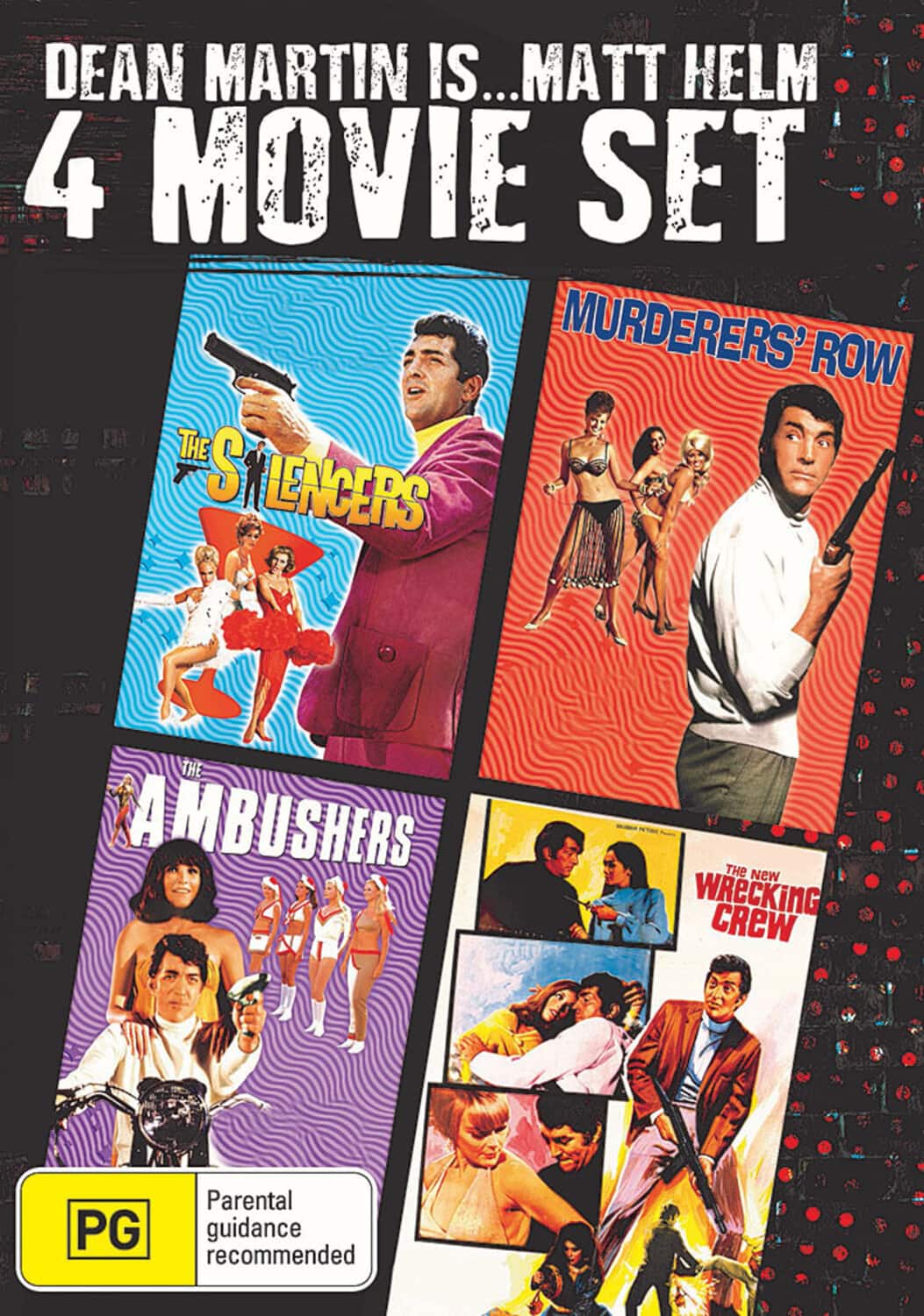 Dean Martin Is...Matt Helm: 4 Movie Set  - DVD