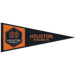 WinCraft - Houston Dynamo FC 13" x 32" Wool Primary Logo Pennant - Multicolor