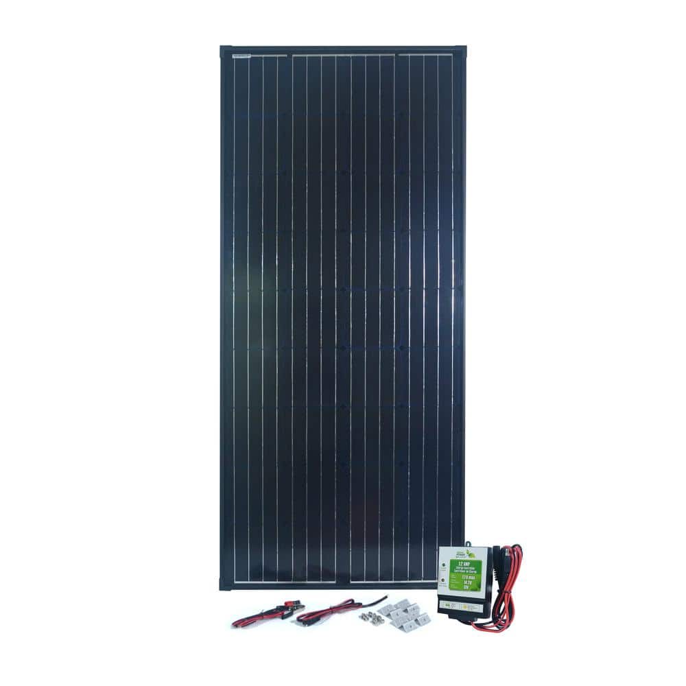 Nature Power - 180 Watt Crystalline Solar Panel with 12Amp Charge Controller