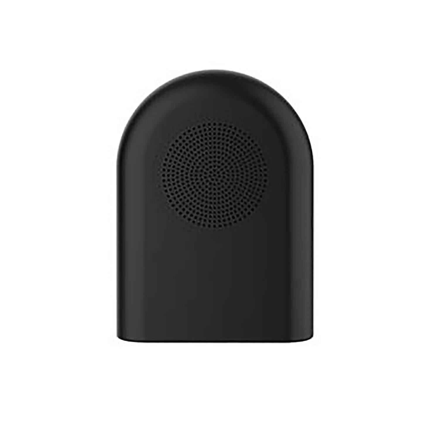 Left. Priority Products - Rechargeable Digital FM Radio Alarm Clock, Bluetooth Speaker, LED Night-Light, Sound Machine, SM12 - Black.