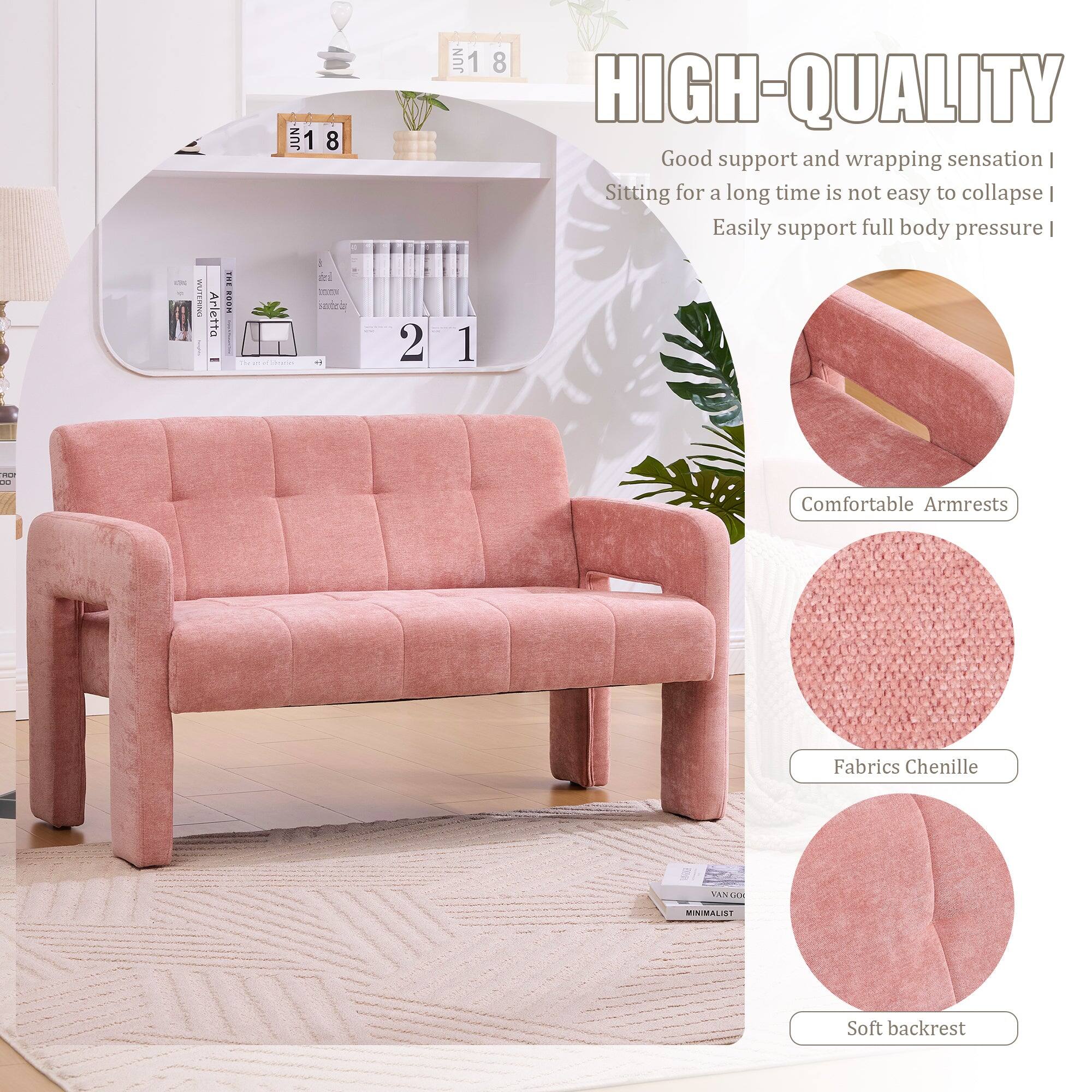 JUN 18

HIGH-QUALITY

Good support and wrapping sensation | Sitting for a long time is not easy to collapse | Easily support full body pressure

Comfortable Armrests

Fabrics Chenille

Soft backrest