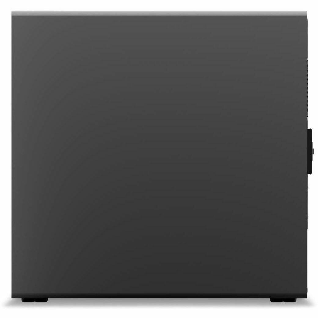 Alt View 1. Lenovo - Lenovo ThinkStation P5 30GA00ABUS Workstation - 1 x Intel Xeon w3-2435 - vPro Technology - 64 GB - 2 TB SSD - Tower - Black.