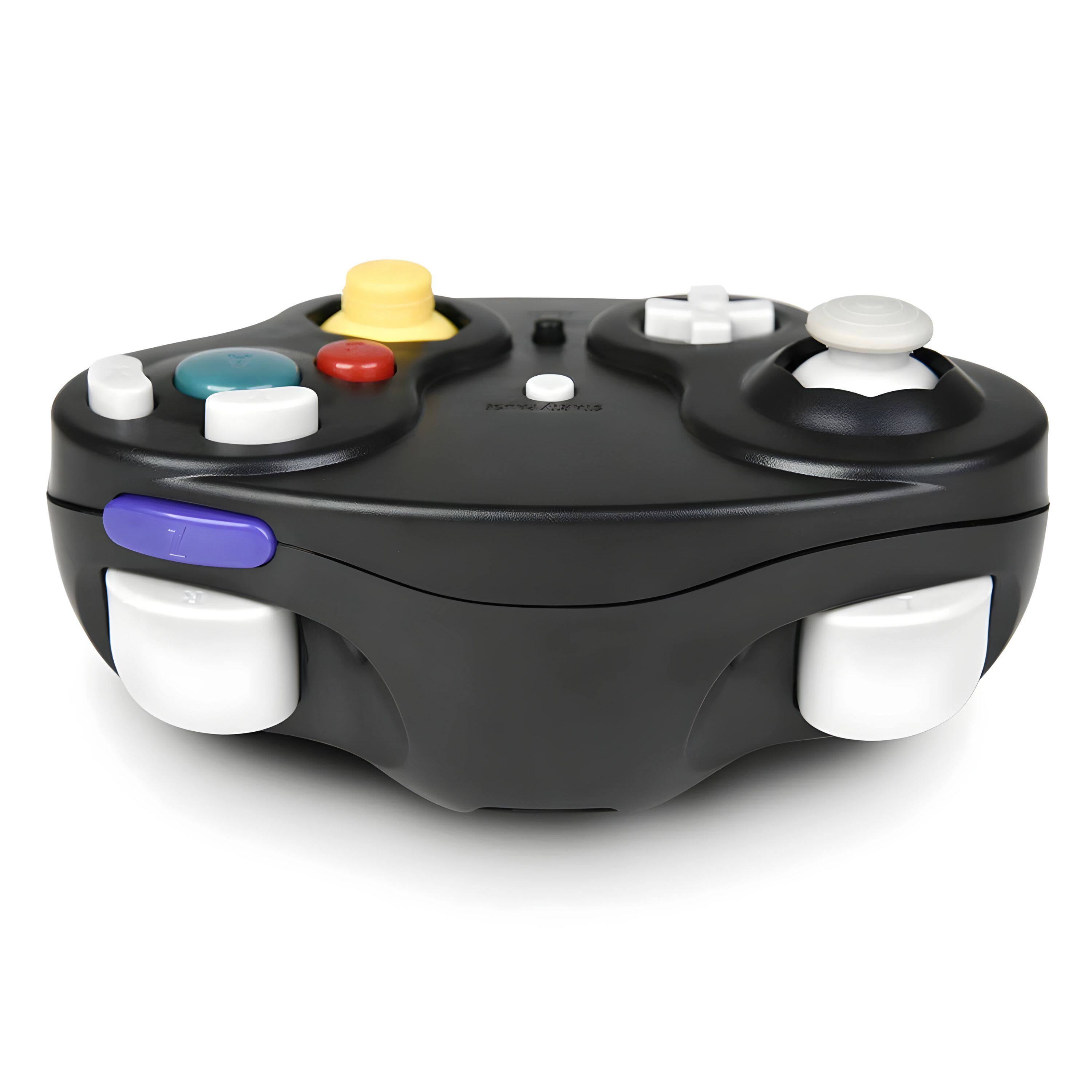 Alt View 1. Kitcheniva - Wireless Game Controller With Adapter For Nintendo Game Cube - Black.