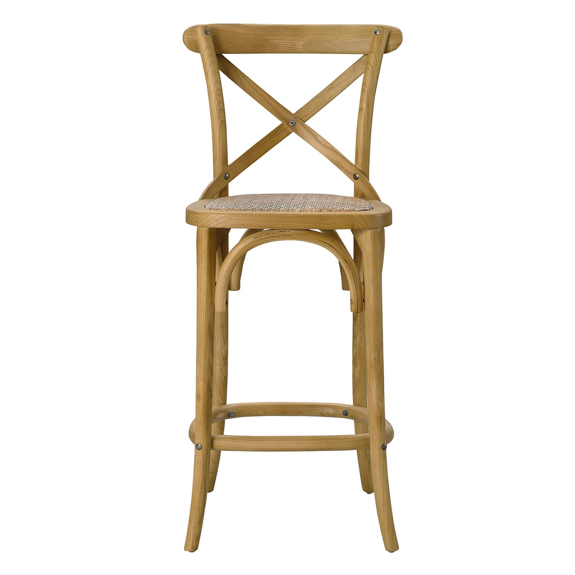 Alt View 1. Modway - Gear Counter Stool by Modway - Brown.