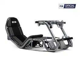 Next Level Racing - F-GT Pro Formula and GT Racing Simulator Cockpit - Grey Edition (NLR-R002)