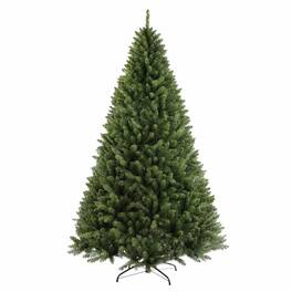 RYHNUYNE - 7.5FT Artificial Christmas Tree With 2070 Tips and Metal Hinges, Green Foldable Base - Army Green