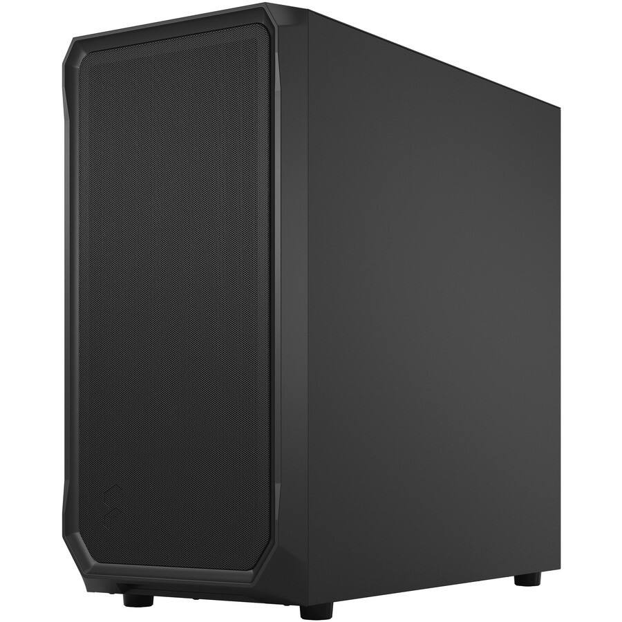 Alt View 3. Fractal Design - Focus 2 Computer Case - Black.