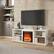 Alt View 5. Chateau Abodes - 60" Modern Fireplace TV Stand with 18" Electric Fireplace for TVs up to 65" - White.