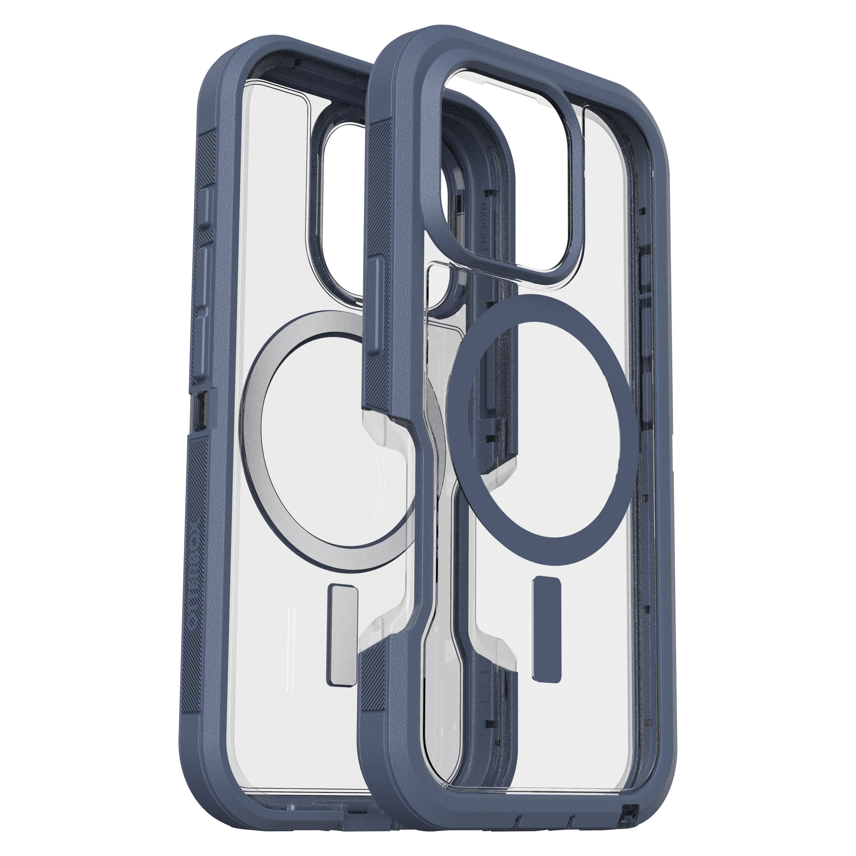 Front. OtterBox - Defender Series Pro XT Hard Shell for MagSafe for Apple iPhone 16 Pro - Mountain Storm.