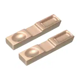 Unique Bargains - 2pcs Stainless Steel Chopstick Rest 4.13x0.78x0.51 Inch Tableware Tool for Spoon Fork Teaspoon Dining - Rose Gold