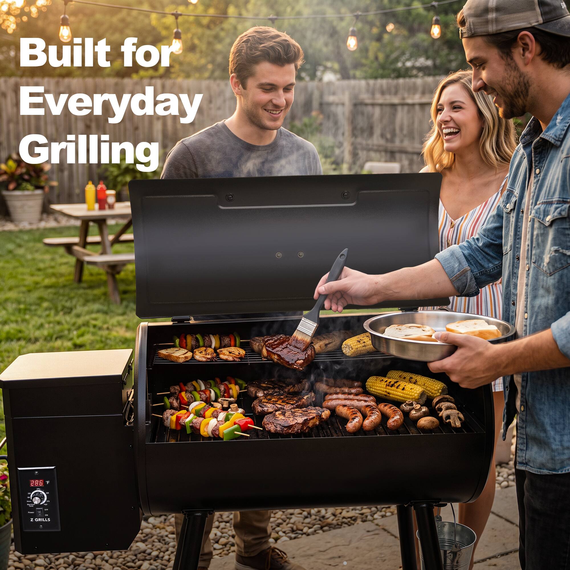 Built for Everyday Grilling

WH
288 F
N GRILLS
