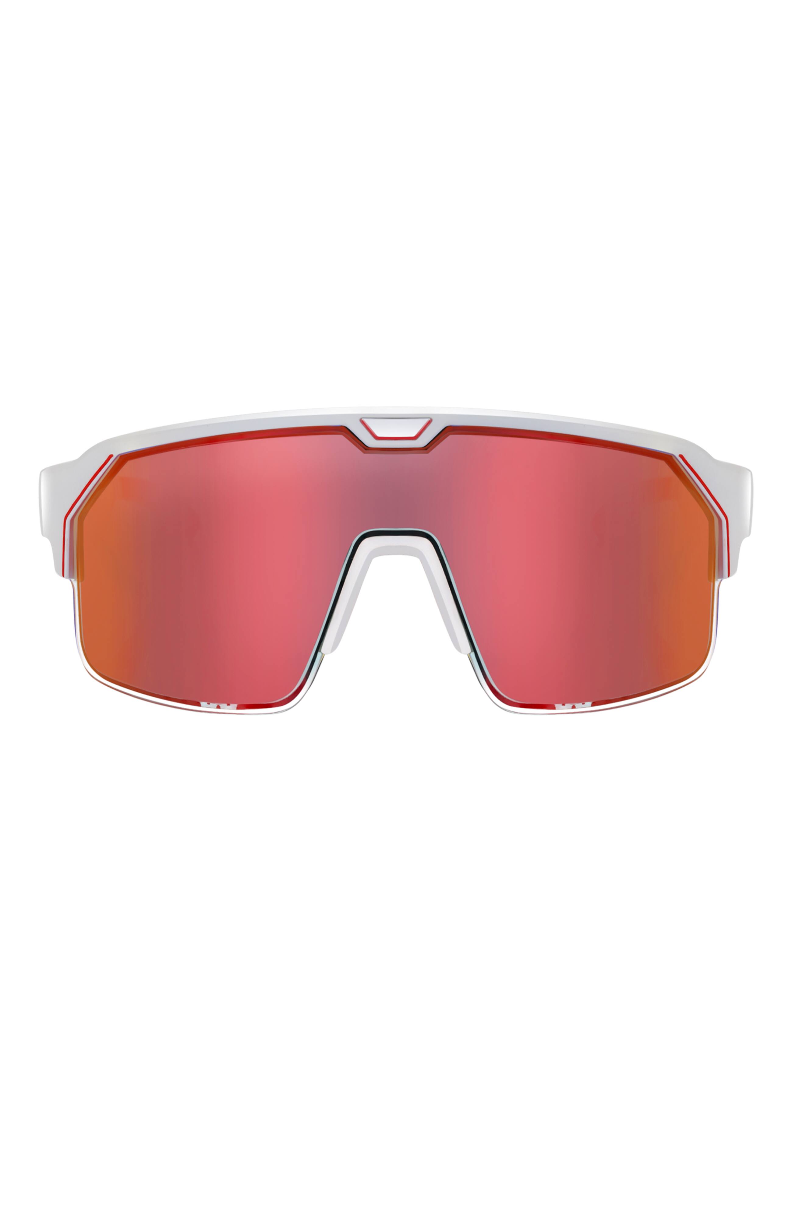 Front. Chamelo - Sport Music Music Shield Slider HVL - White frame | Fire lenses.