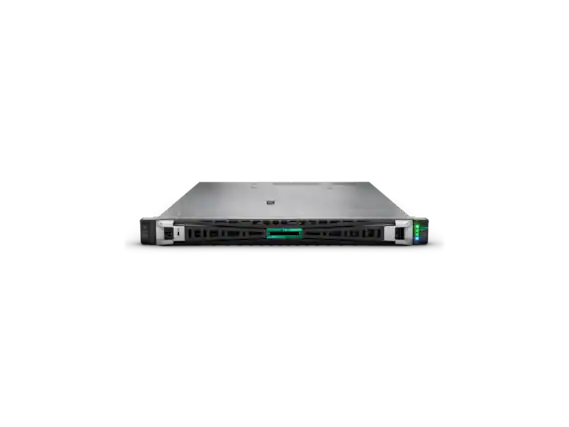Front. HPE Aruba - HPE ProLiant DL385 Gen11 9115 2.6GHz 16-Core / 2P / 256GB / 8SFF / MR408i-o / 2x480GB SSD / 2x800W PS - Black.