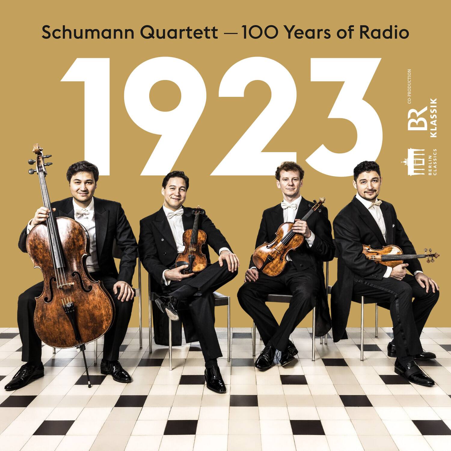 Schumann Quartett - 100 Years of Radio  
1923  
Co-Production  
BR Klassik  
TMO  
Klassik