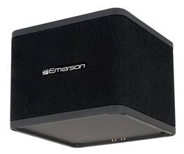 Emerson - EAS-3006-BK Sound Blox Magnetic Bluetooth Speakers with Multi-Room Audio, USB-C, Subwoofer, Stackable