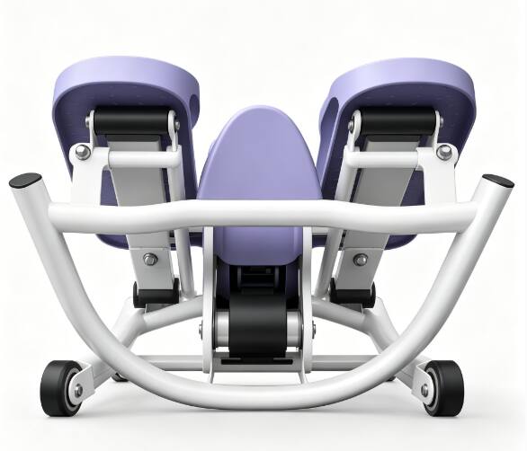 Back. Anysun - Swing Stepper Machine - Home Aerobic Fitness, Targets Waist & Legs, Foldable, Quiet, for Whole Family - Purple.