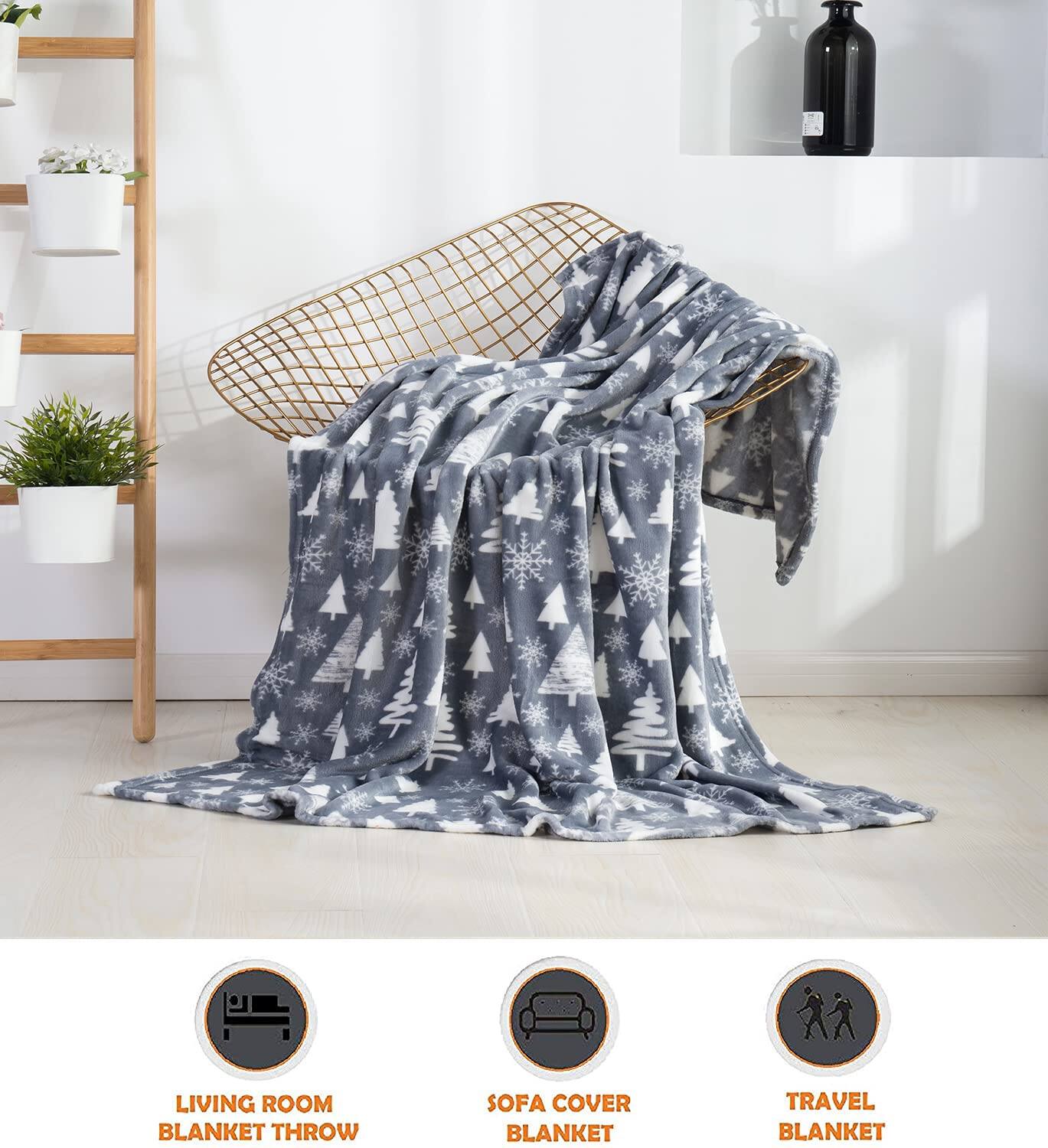 LIVING ROOM BLANKET THROW  
SOFA COVER BLANKET  
TRAVEL BLANKET