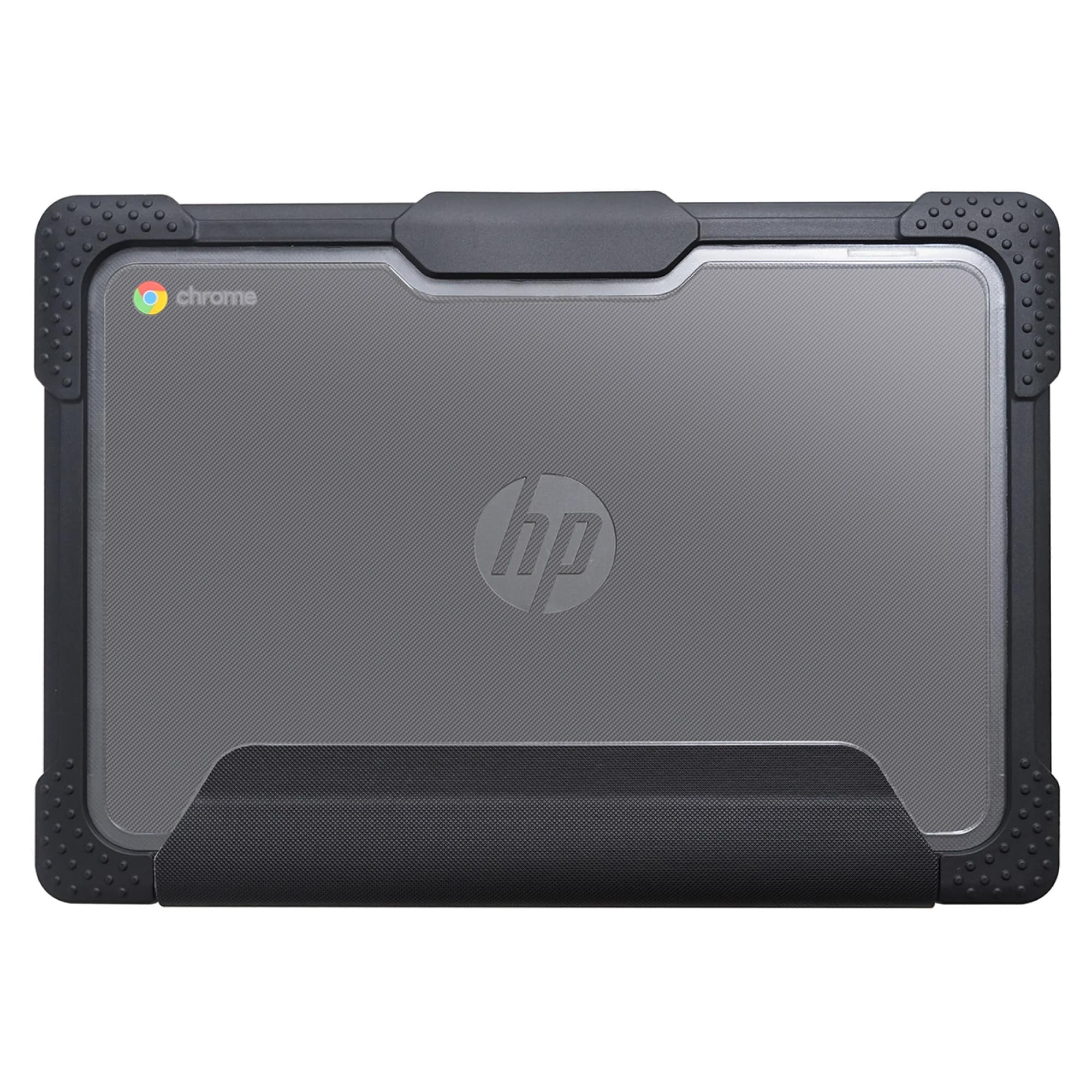 SaharaCase - HP Chromebook G8/G9 EE 11.6-inch Case | Heavy Duty Design | Shock-Absorbing Corners | Venture Series - Clear/Black