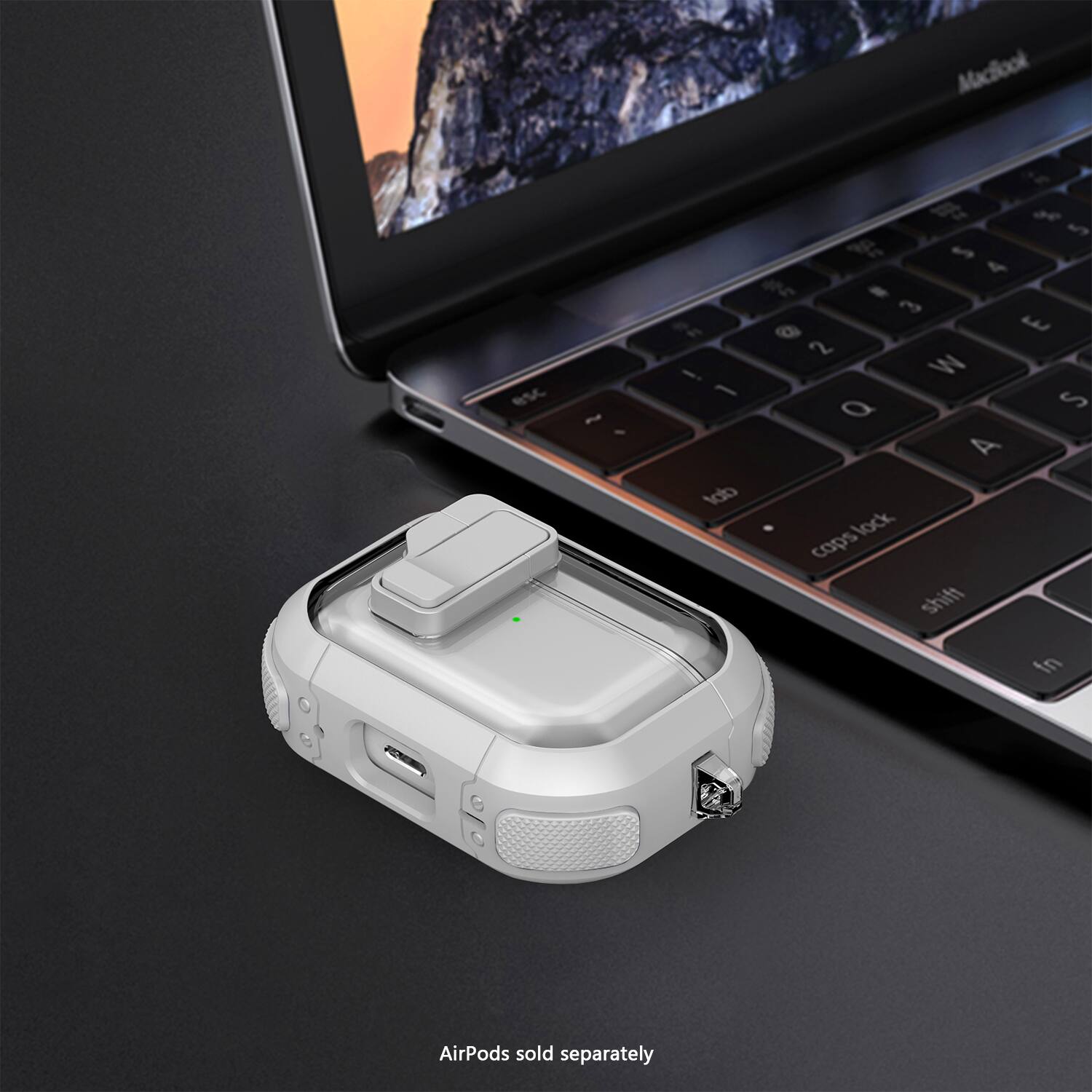 Machook esc 2 I S B J 4 IN - 3 1 G E 2 i W 1 S Q A lob lock caps shift in AirPods sold separately